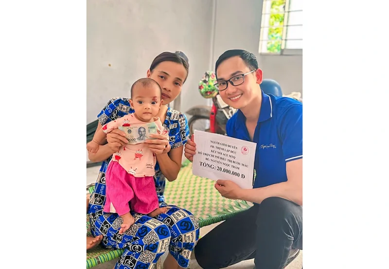 Lập Đức gieo yêu thương&nbsp;