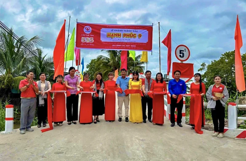 Khánh thành cầu Hạnh Phúc 9&nbsp;