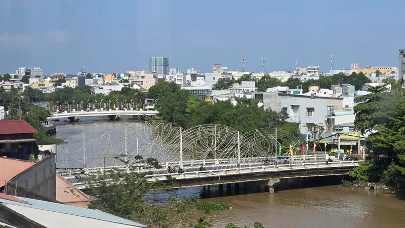 Cầu Đôi cũ và Cầu Đôi mới&nbsp;