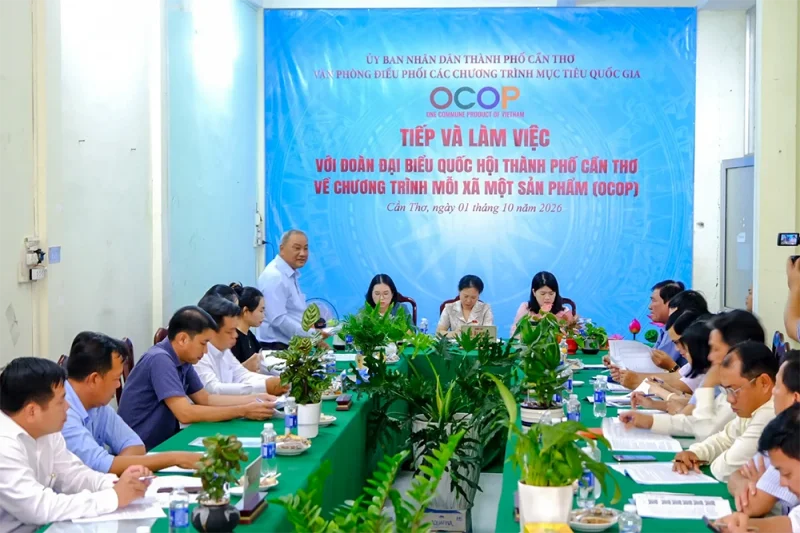Tháo gỡ khó khăn, thúc đẩy phát triển sản phẩm OCOP&nbsp;