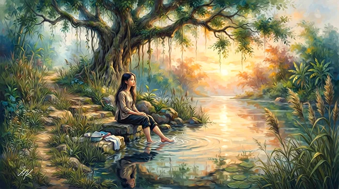 Bến nước sau nhà&nbsp;