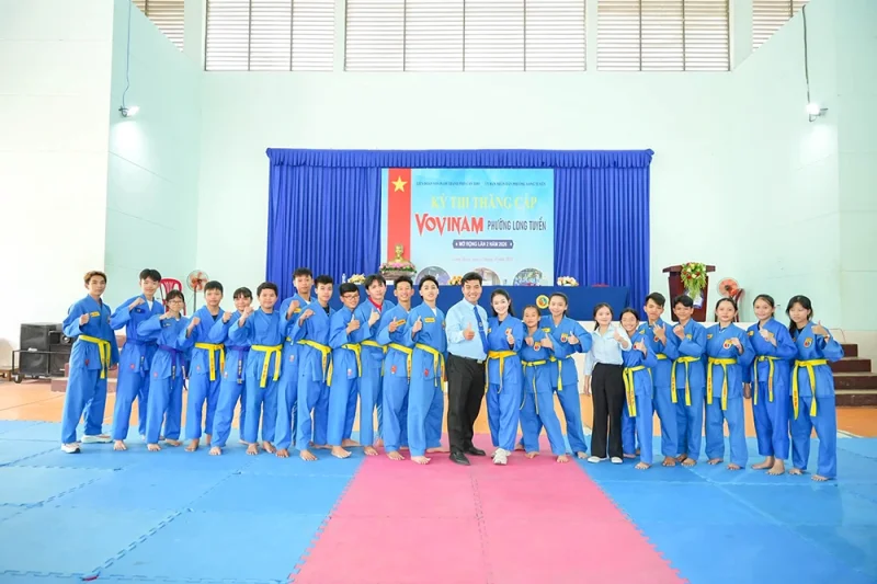 Trưởng khu vực với nỗ lực gây dựng phong trào Vovinam&nbsp;